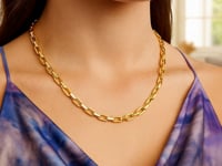 Chaîne Forçat en Or Jaune 14k (4,80 mm)