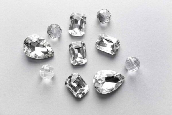 A collection of clear stones