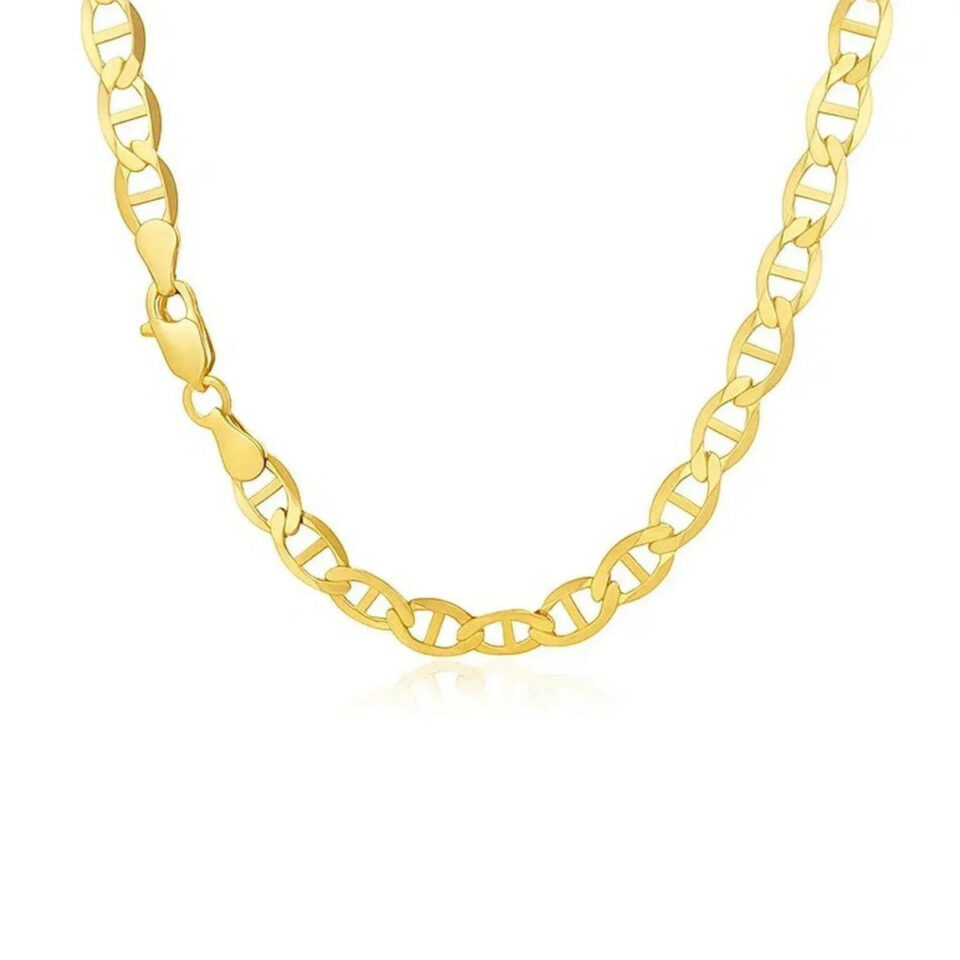 14K Yellow Gold Mariner Chain 5.50mm