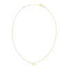 14K Yellow Gold Necklace Cancer