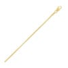 14K Yellow Gold Popcorn Chain, 1.3 mm