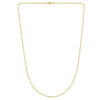 14K Yellow Gold Popcorn Chain, 1.3 mm