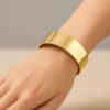 14K Yellow Gold Bracelet 24.60mm