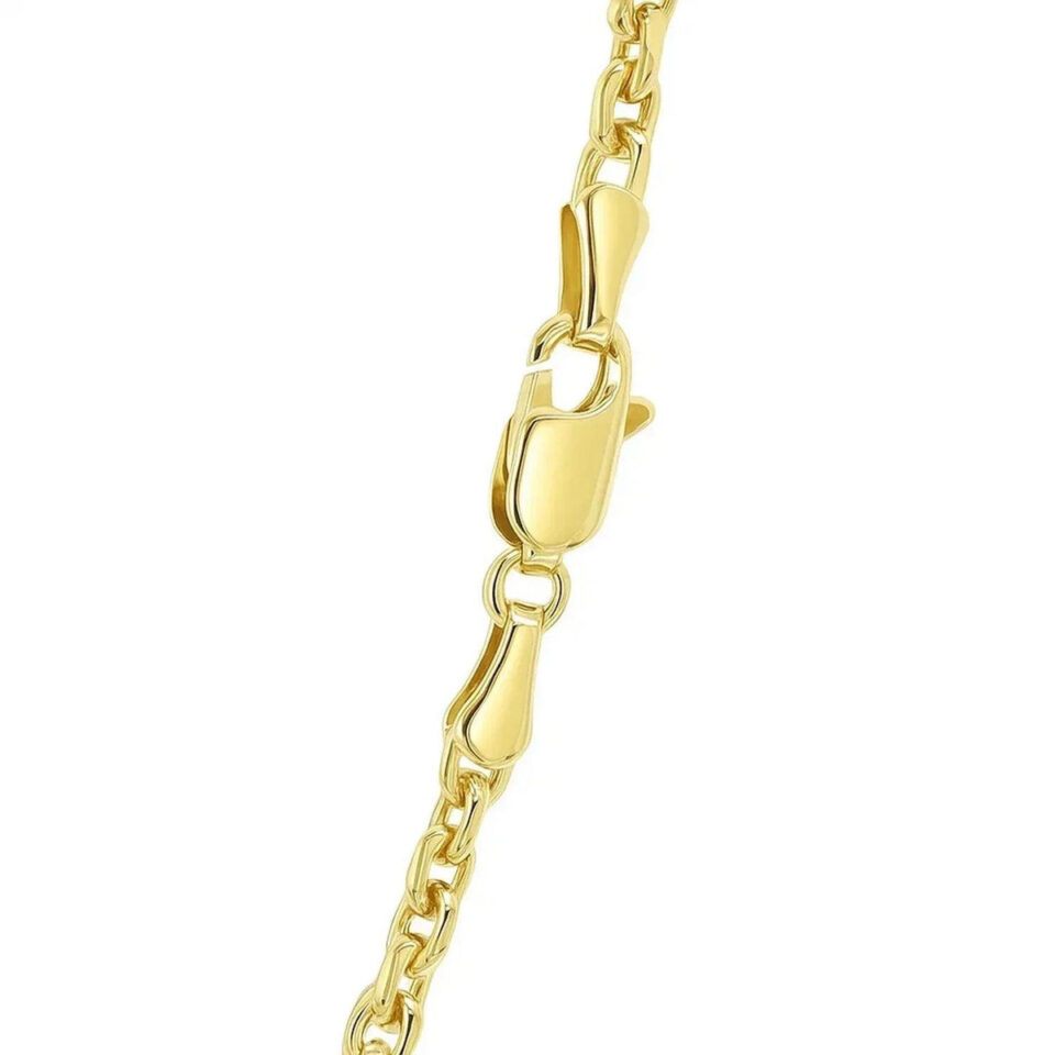 14K Yellow Gold Cable Chain 3.70mm