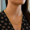 14K Yellow Gold Cable Chain 3.70mm