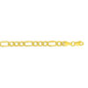14K Yellow Gold Figaro Bracelet 4.70mm