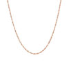 14K Rose Gold Singapore Chain