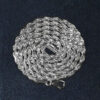 14K White Gold Rope Chain 3.00mm