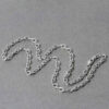 14K White Gold Textured Pendant 2.90mm