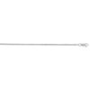 Sterling Silver, Rhodium Plated Wheat 1.90mm