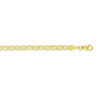 14K Yellow Gold Mariner Bracelet 4.50mm
