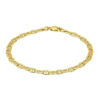 14K Yellow Gold Mariner Bracelet 4.50mm