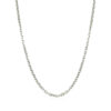 14K White Gold Cable Chain 1.9mm