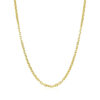 14K Yellow Gold Diamond-Cut Cable Link Chain, 1.9 mm