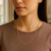 14K Yellow Gold Diamond-Cut Cable Link Chain, 1.9 mm