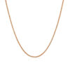 14K Rose Gold Adjustable Chain 1.30mm