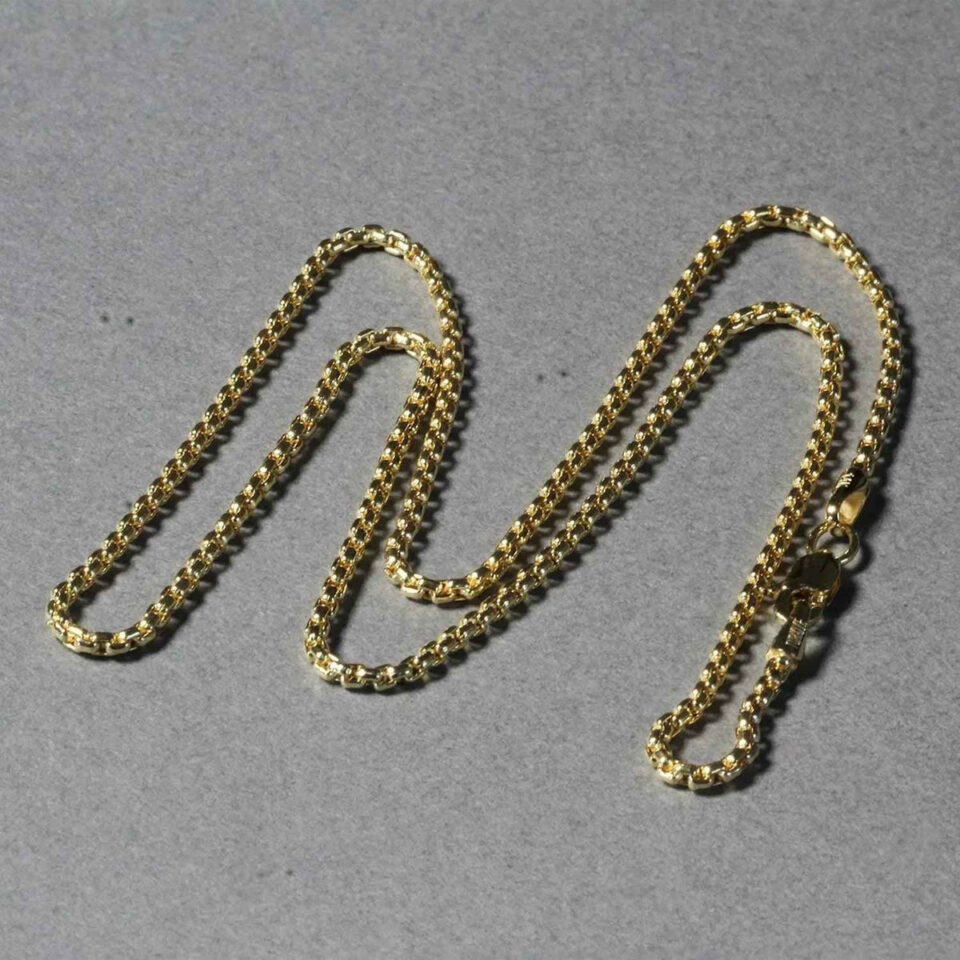 14K Yellow Gold Round Chain 1.8mm