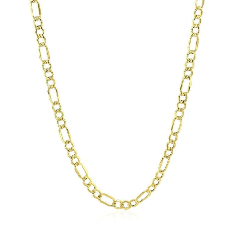 14K Yellow Gold Figaro Chain 3.70mm