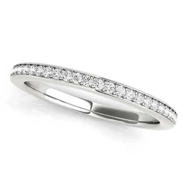 14K White Gold Lab-Grown Diamond Ring 1/4cttw