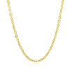 2.90mm cable chain in solid 14K yellow gold