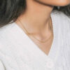 18K Yellow Gold Bead Chain
