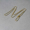 18K Yellow Gold Bead Chain