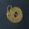 18K Yellow Gold Bead Chain
