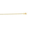 14K Yellow Gold Rope Anklet 1.5mm