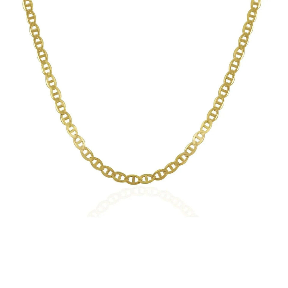 14K Yellow Gold Mariner Chain 3.20mm