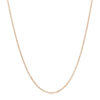 14K Rose Gold Cable Oval Chain