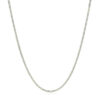 14K White Gold Pendant 1.00mm