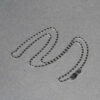 14K White Gold Pendant 1.00mm