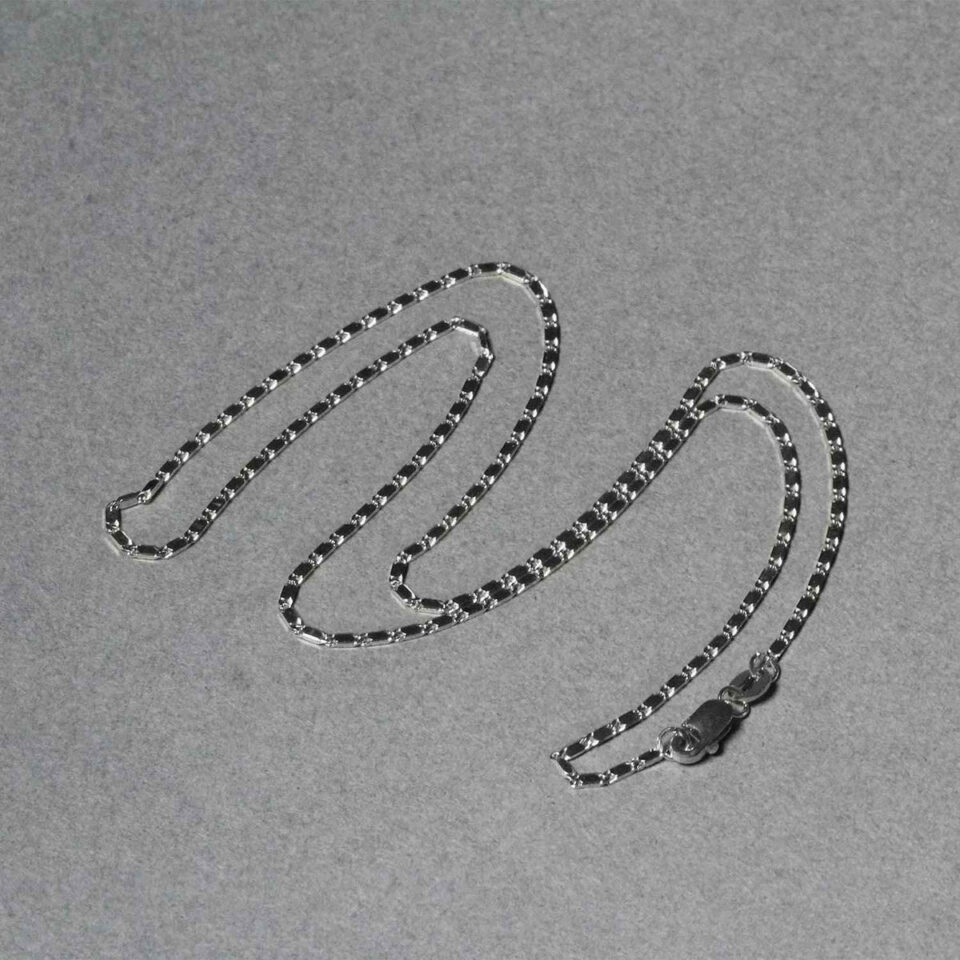 14K White Gold Pendant 1.00mm