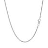 1.20mm franco chain in solid 14K white gold, view 3