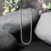 1.20mm franco chain in solid 14K white gold, view 5