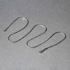 1.20mm franco chain in solid 14K white gold, view 6