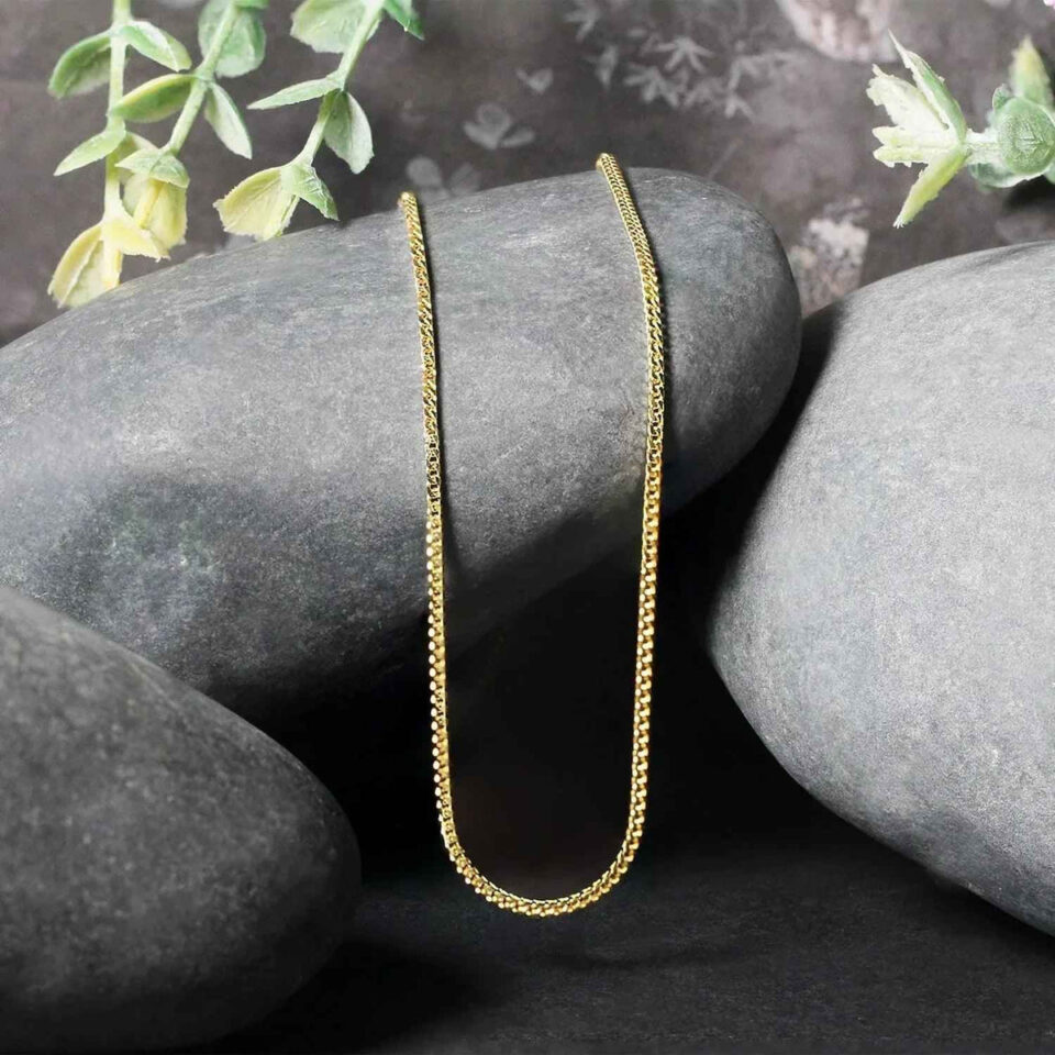 14K Yellow Gold Franco Chain 1.20mm