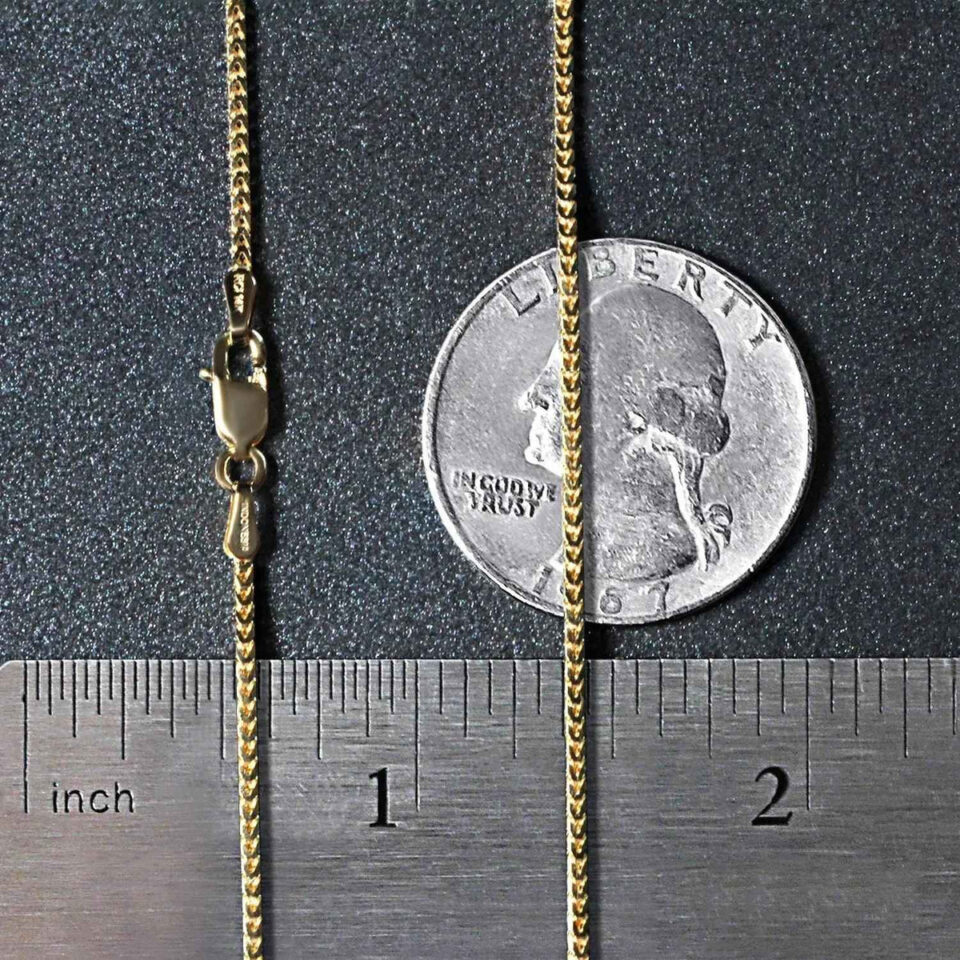 14K Yellow Gold Franco Chain 1.20mm