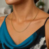 14K Yellow Gold Franco Chain 1.20mm