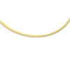 14K Two-Tone Gold Necklace 4.0mm