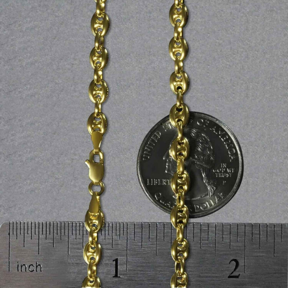 14K Yellow Gold Mariner Chain 4.70mm