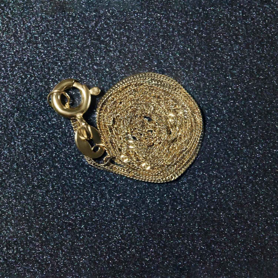 14K Yellow Gold Singapore Chain 0.81mm