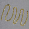10K Yellow Gold Curb Chain 4.70mm