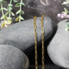 Sterling Silver, Gold Plated Paperclip 2.50mm