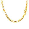 14K Yellow Gold Curb Chain 2.60mm