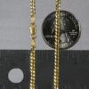14K Yellow Gold Curb Chain 2.60mm
