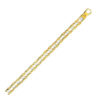 7.85mm bracelet in solid 14K two-tone gold