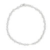 14K White Gold Polished Bracelet