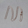 14K Rose Gold Box Chain, 0.6 mm