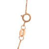 14K Rose Gold Box Chain, 0.6 mm